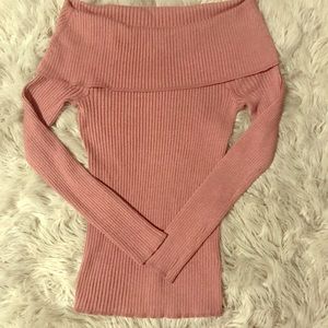 Off Shoulder Sweater